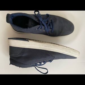 MEN'S TIMBERLAND DAVIS SQUARE MIXED-MEDIA CHUKKA
